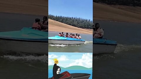 View of speed boating in Pykara,#shortvideo,#tourvlog,#speedboating,#youtubevideo,#ytshorts,#boating