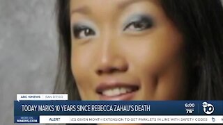 Legal fight continues on 10-year anniversary of Rebecca Zahau's death