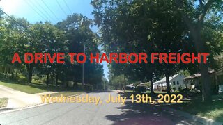 A Drive To Harbor Freight