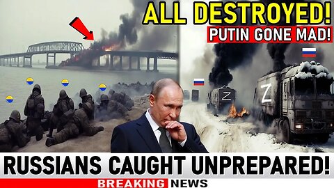 Terrified Attack! Russian Army Caught Off Guard! Putin's Last Hope is DESTROYED near Sea of Azov!