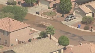 Water main break in Phoenix