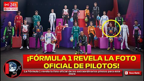 La Fórmula 1 revela la foto oficial de los extraordinarios pilotos para este 2024
