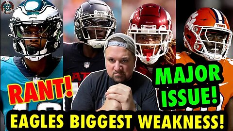 THE BIGGEST WEAKNESS! THIS COULD BE A HUGE PROBLEM! WR3 AND DEPTH! All EAGLES WR ANALYSIS! BOOM!