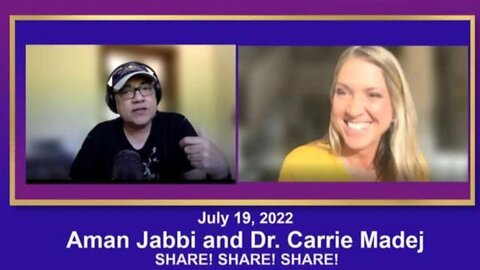 Dr. Carrie Madej July Intel Update with Aman Jabbi July 2022