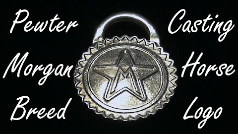 Pewter Casting Morgan Breed Logo