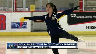 Local figure skaters draw inspiration from Olympians