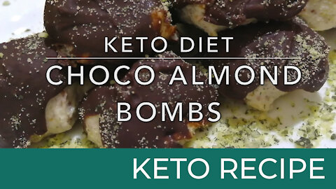 Choco Almond Fat Bombs | Keto Diet Recipes