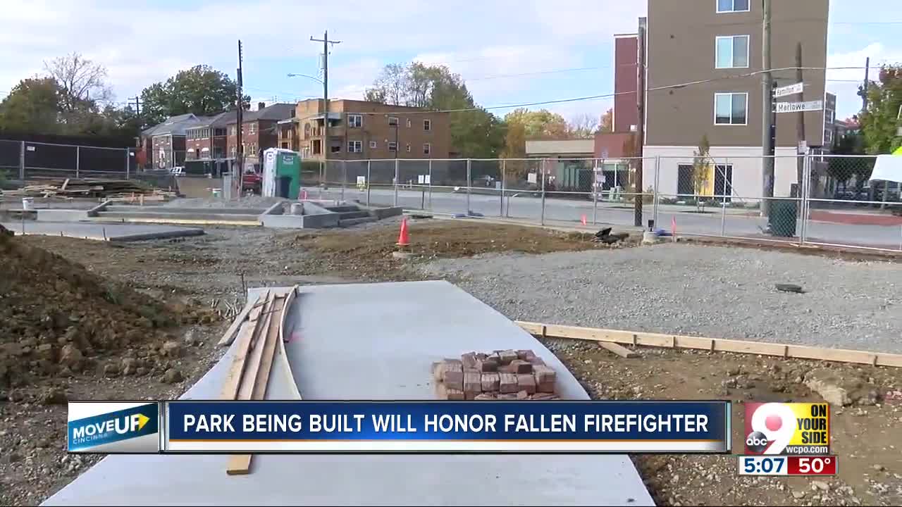 New park in College Hill will honor fallen firefighter