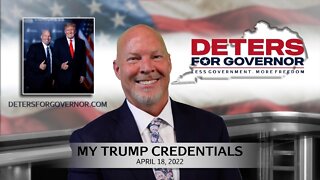 Governor: My Trump Credentials
