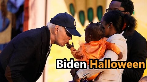 Joe Biden Confused at Halloween!