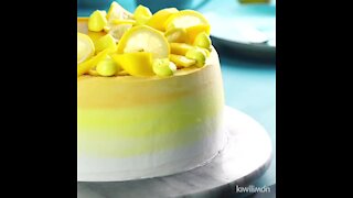 Pastry Cake with Mango Cream