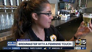 Chandler brewmaster brings a feminine touch to the taps