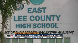 School district increases security after fights