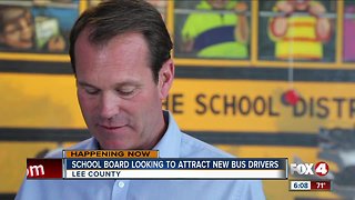 Bus driver incentive plan for Lee County Schools