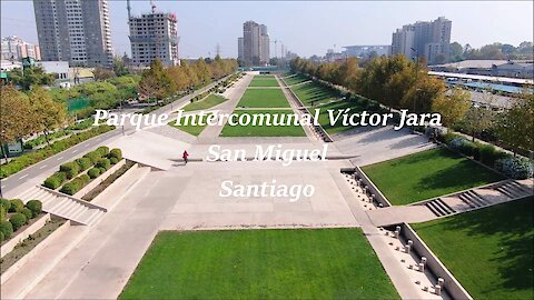 The Víctor Jara Intercomunal Park in Santiago, Chile