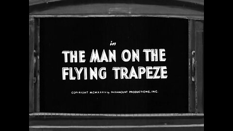 Popeye The Sailor - The Man On The Flying Trapeze (1934)