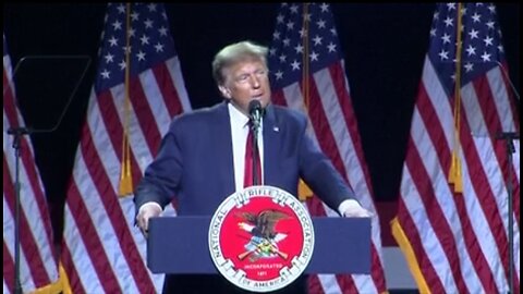 Trump at the NRA Presidential Forum in Harrisburg, Pennsylvania