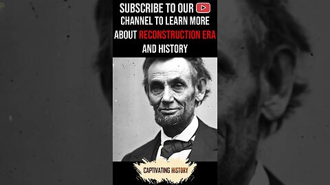 What Would Have Happened if the Reconstruction Era Was Led by Abraham Lincoln? #shorts