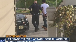 Package thieves attack postal worker on Milwaukee's east side