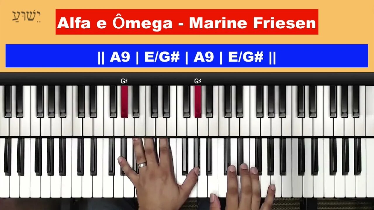 Alfa e mega Marine Friesen Aula de Teclado