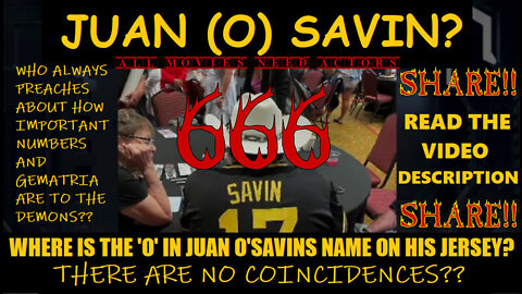 JUAN (O)SAVIN OR JUAN O'SAVIN? WHICH IS IT, FOR THIS WEALTHY ELITIST GHOST? READ COMMENTARY.