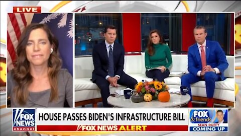 Rep Mace: GOP Who Voted For Infrastructure Laid Groundwork For Dems To Pass Build Back Better Plan