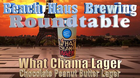Gathering Around the Table to Try Beach Haus Brewing's What Chama Lager