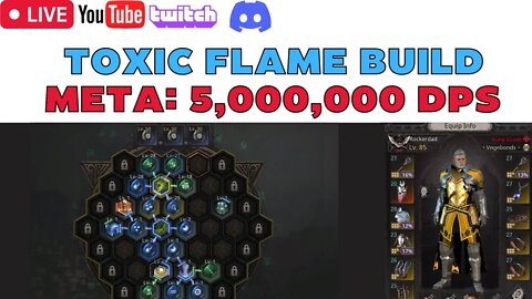 Toxic Flame Build Meta 5,000,000 DPS - Undecember