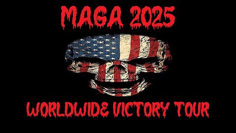 MAGA 2025 WORLDWIDE VICTORY TOUR AMERICA FIRST