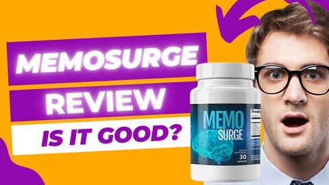 MemoSurge REVIEW 2022 - Memo Surge for your UP YOUR BRAIN - Memo Surge is Good? - MemoSurge works?