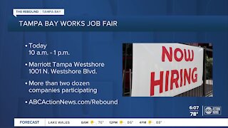 Hundreds of jobs available at the Tampa Bay Works Job Fair on Thursday, July 15