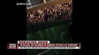 Explosion at Ariana Grande concert kills 19