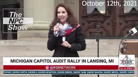 Michigan Rally For A Full Forensic Audit - October 12th 2021 🟠⚪🟣