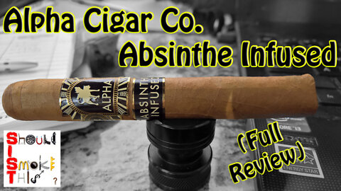 Alpha Cigar Co. Absinthe Infused (Full Review) - Should I Smoke This