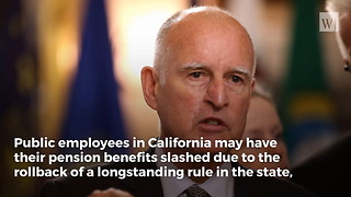 Broke California Looking to Take Money from the Pockets of Retired State Workers
