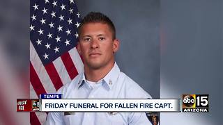 Tempe Fire captain’s funeral slated for Friday