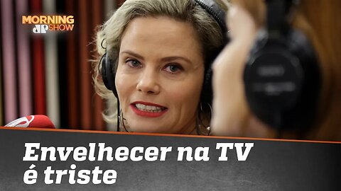 “Envelhecer na televisão é triste”, diz apresentadora Maria Cândida