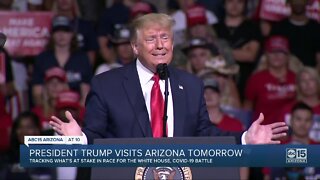 President Trump visits Arizona tomorrow