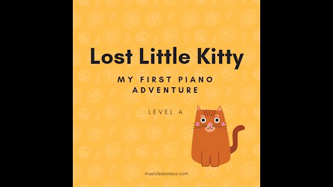 Piano Adventures Lesson Book A - Little Lost Kitty