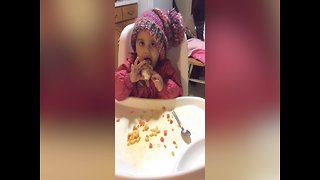 Little Girl Just wants her Ice Cream!