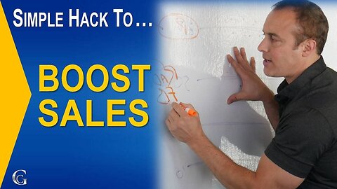 Simple Hack To Boost Sales