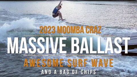 2023 Moomba Craz - Wakesurf Review - Massive Ballast, Great Wave, NO Lead