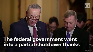 Senate Republicans Troll Schumer And Democrats After Gov't Shutdown With Special Gift