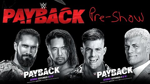 WWE Payback 2023 PRE-SHOW W/ WWE Fan Alex Cardinale