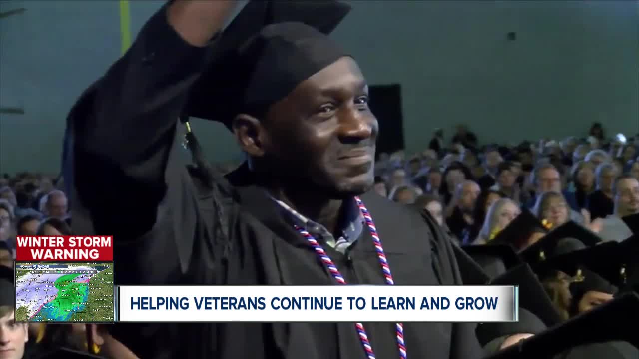Lorain community college helping veterans thrive through support, camaraderie
