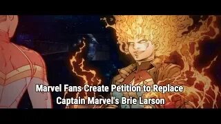 Marvel Fans Create Petition To Replace Captain Marvel's Brie Larson We Are Comics!