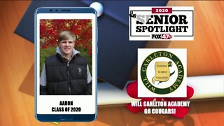 Will Carleton Academy Senior Spotlight - Aaron