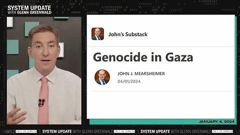Prof. John Mearsheimer- Yes, Israel Is Committing Genocide