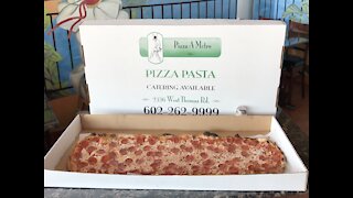 BIGGEST PIZZA IN ARIZONA! Pizza A Metro sells life-size pizza - ABC15 Digital