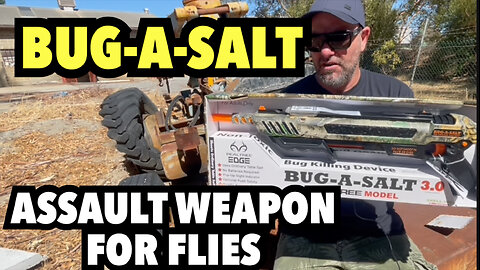 Fly Destroying Salt Gun | BUG-A-SALT 3.0 weapon against flies